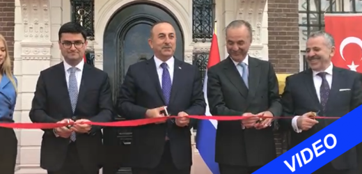 Turkse minister opent Turkse consulaat in Amsterdam